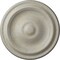Ekena Millwork Maria Ceiling Medallion (Fits Canopies up to 1 3/4"), 9 5/8"OD x 1 1/8"P, Pot of Cream Crackle CM09MAPCC - alternate 1
